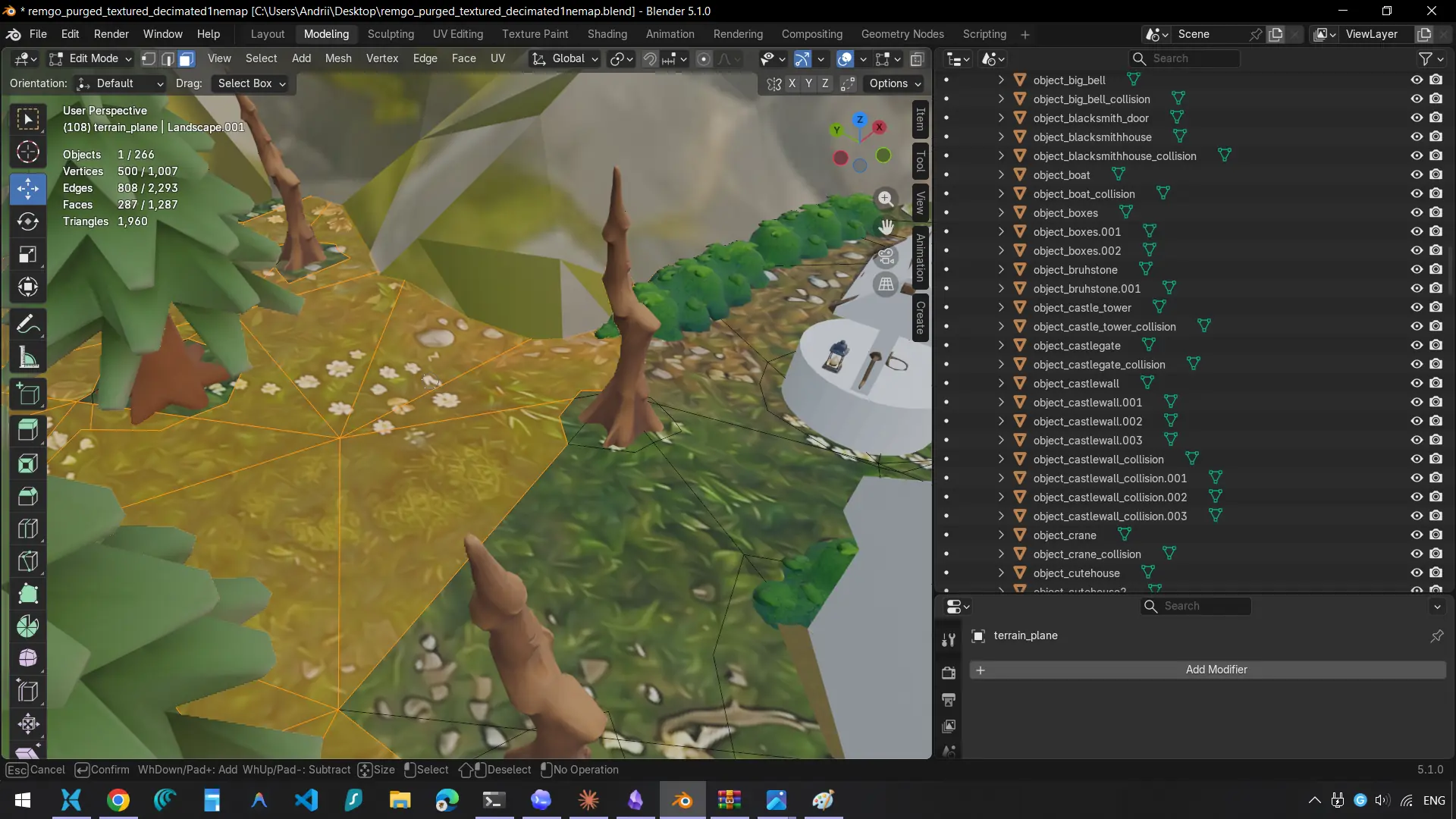 Making navmesh via faces copy 1